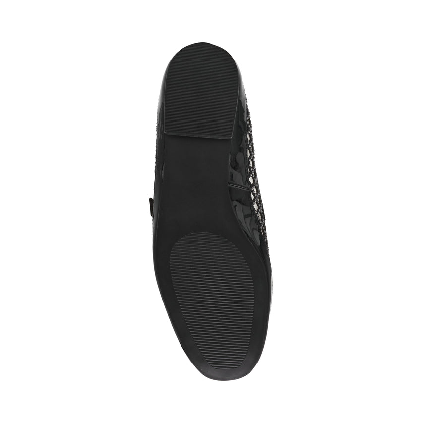 Well-Done Flat Shoe BLK PATENT
