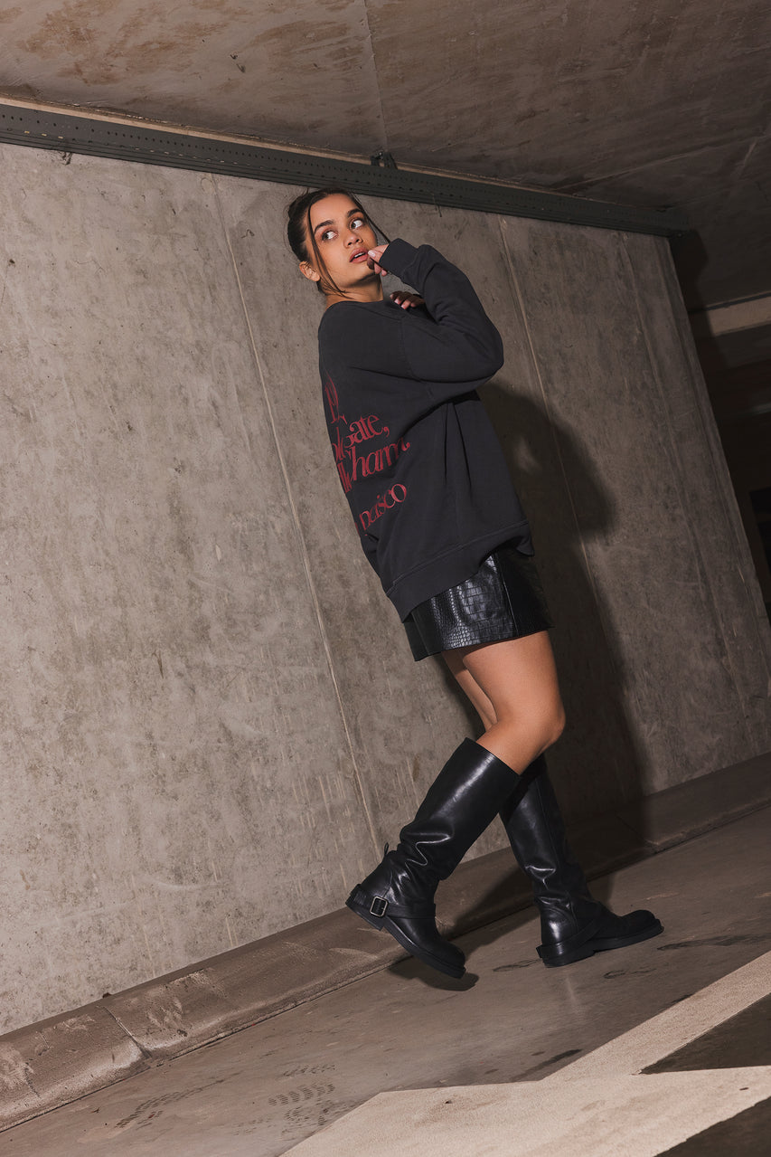 Cody Boot BLACK LEATHER