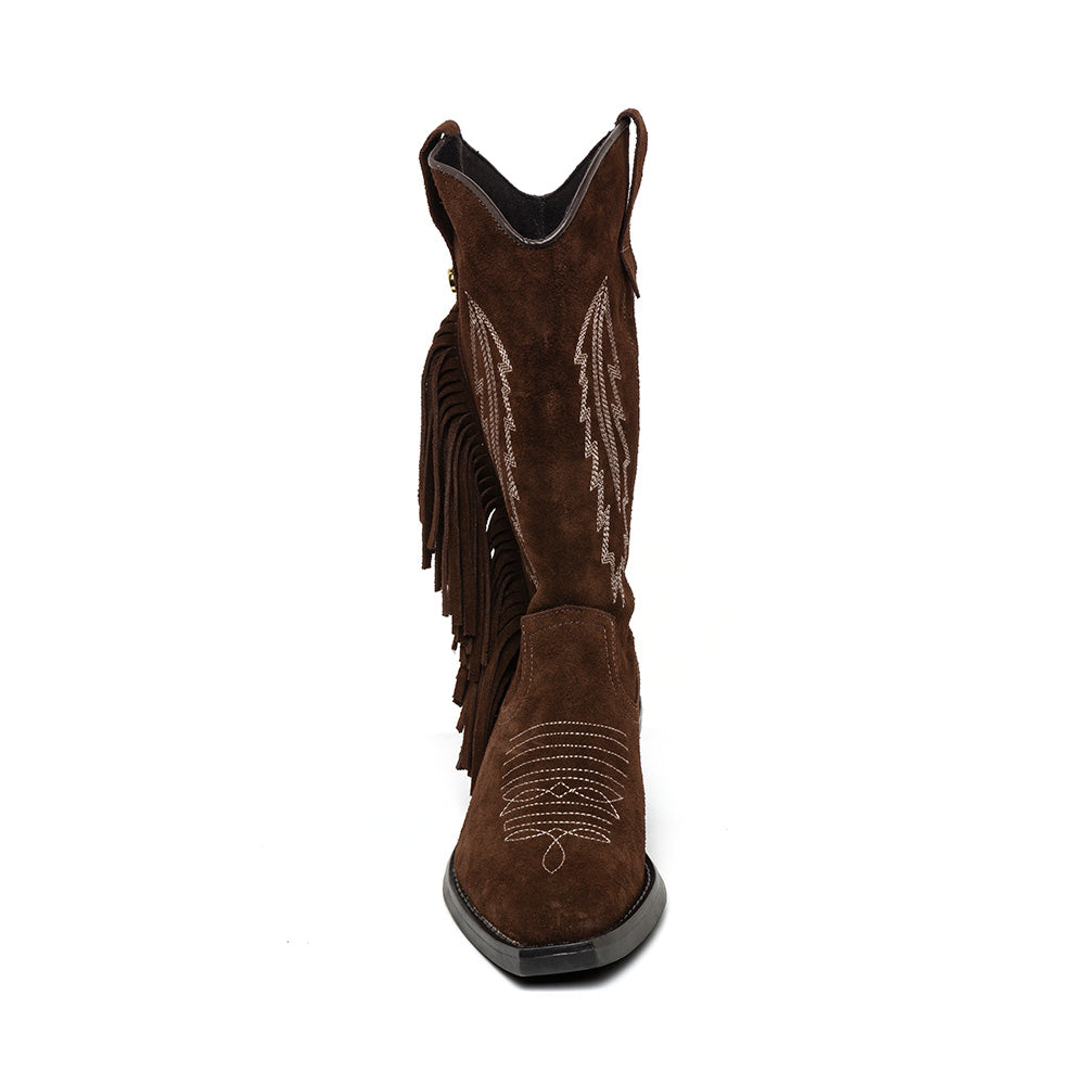 Wallace-F Boot BROWN SUEDE