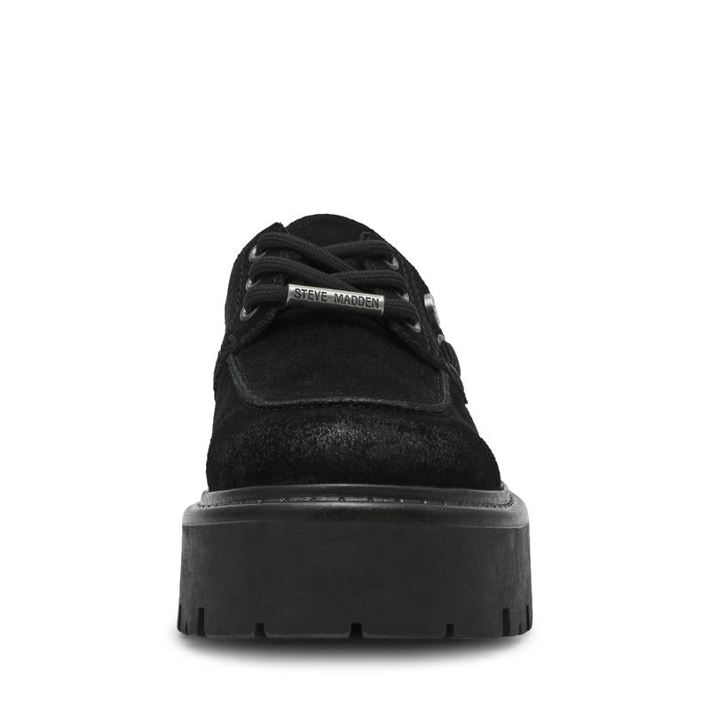 Oaklen Trainer BLACK SUED