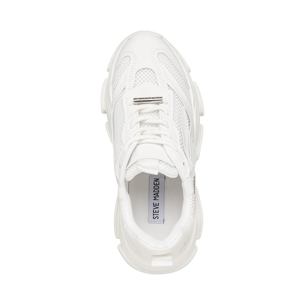 Possession-E Trainer WHITE – Steve Madden UK