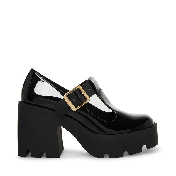 Paloma Sandal Black Patent – Steve Madden Uk