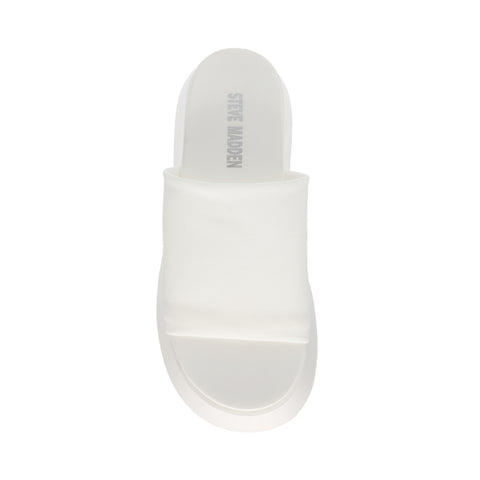 Steve madden sale slides white