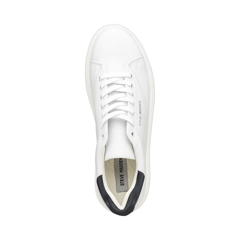 Fynner Trainer WHITE LEATHER Steve Madden UK