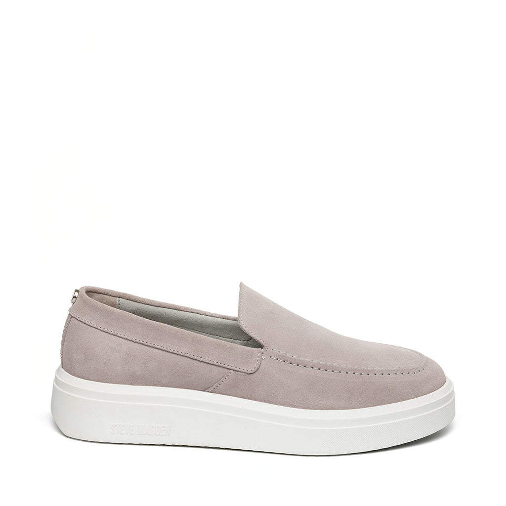 Steve madden leather slip on sale ons