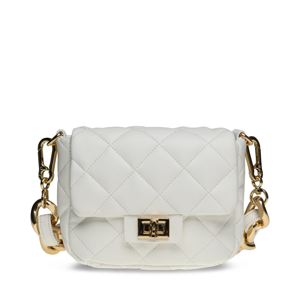 STEVE MADDEN SMALL WHITE CROSSBODY PURSE BAG