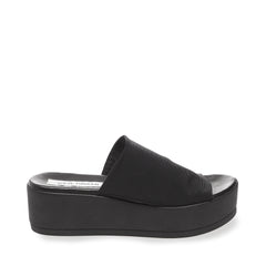 Steve madden softey slide on sale black